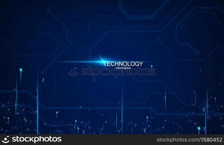 abstract technology communication concept vector background