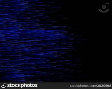 Abstract technology data conection speed blue lines on dark background. Vector illustration. Abstract technology data conection speed blue lines on dark back