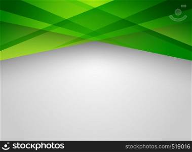 Abstract technology geometric green color shiny motion background. Template with header and footers for brochure, print, ad, magazine, poster, website, magazine, leaflet, annual report. Vector corporate design