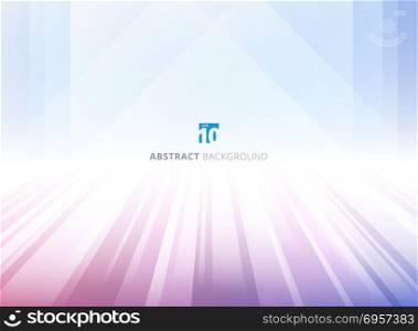 Abstract technology geometric perspective on blue background. vector illustration. Abstract technology geometric perspective on blue background.