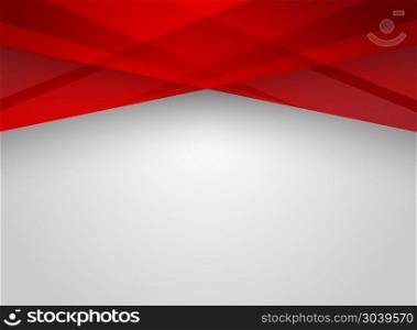 Abstract technology geometric red color shiny motion background. Template with header and footer for brochure, print, ad, magazine, poster, website, magazine, leaflet, annual report. Vector corporate design. Abstract technology geometric red color shiny motion background.