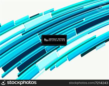 Abstract technology gradient blue color square shape template motion design. You can use for ad, poster, artwork, template design. illustration vector eps10