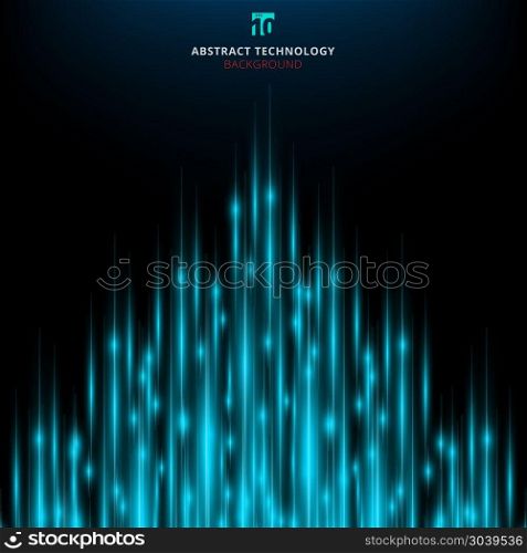 Abstract technology laser line bright motion with light rays background. Dynamic digital. Vector illustration.. Abstract technology laser line bright motion with light rays bac
