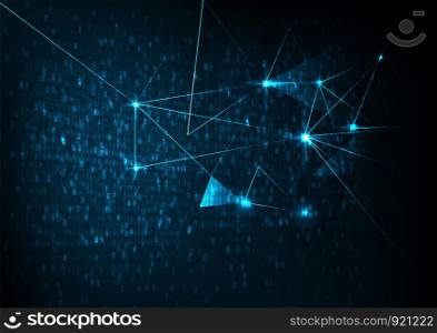 Abstract technology mesh background with lines and shapes | EPS10 design layout for your business.