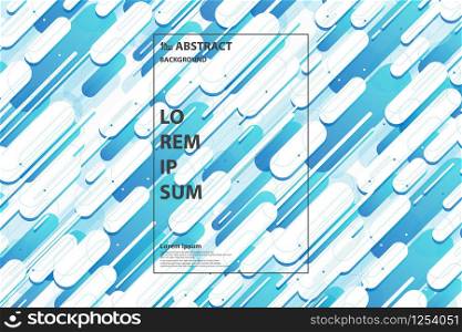 Abstract technology overlap of round line blue pattern cover background. Decorate for ad, poster, artwork, template design, artwork. illustration vector eps10