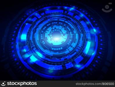 abstract technology sci fi circuit design innovation concept vector background