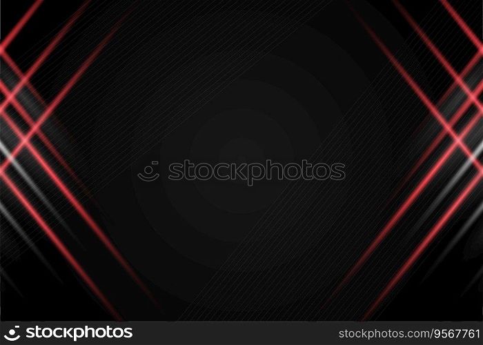 Abstract template black geometric diagonal background with lines