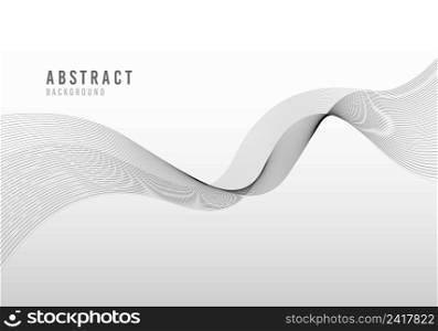 Abstract template design of lines pattern decorative artwork design. Overlapping style minimal tech background. Illustration vector