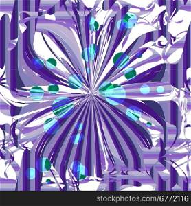 Abstract textile seamless pattern of purple lines