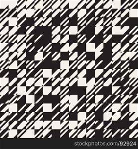Abstract texture diagonal black and white pattern, Vector illustration