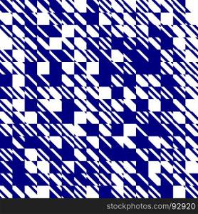 Abstract texture diagonal navy blue and white pattern, Vector illustration