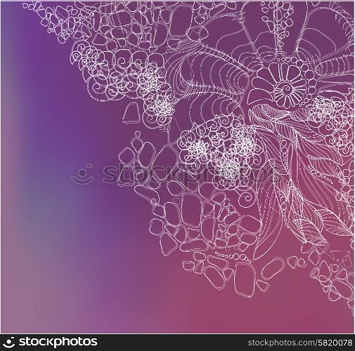 abstract thin line background with blur background