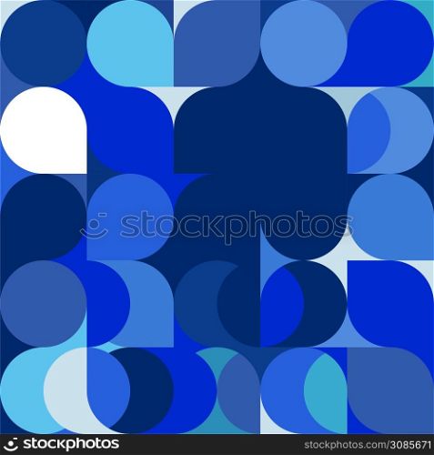 Abstract trendy geometric background with repeating grid pattern . Minimal blue pattern geometric design. Eps10 vector illustration.