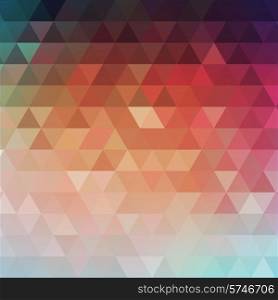 Abstract trendy geometric triangular background. Vector illustration. Abstract triangular background. Vector illustration