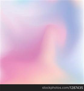 Abstract trendy gradient pastel color blurred background. Vector illustration