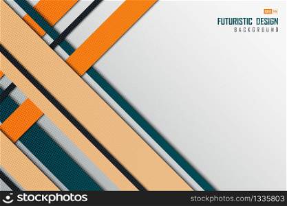 Abstract trendy line of modern template artwork with copy space of text design. Use for ad, poster, template design, cover, annual, report. illustration vector eps10