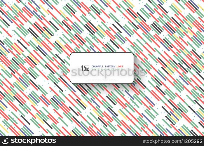 Abstract trendy parallel lines pattern design of minimal artwork decorative background. Decorate for ad, poster, template design, headline, print. illustration vector eps10