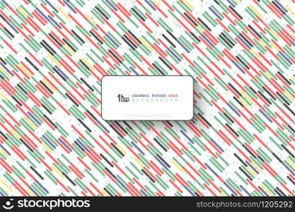 Abstract trendy parallel lines pattern design of minimal artwork decorative background. Decorate for ad, poster, template design, headline, print. illustration vector eps10
