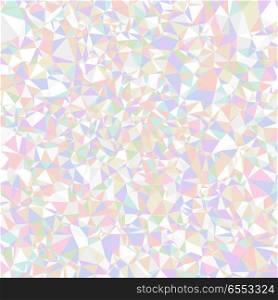 Abstract triangle background. Colorful holographic design triangular vector pattern. Abstract triangle background. Colorful holographic design triangular vector pattern.