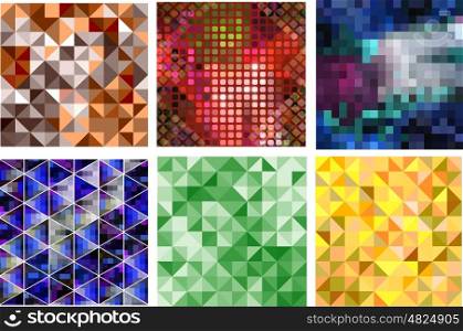 Abstract triangle background for presentations, creativity, design brochures and websites