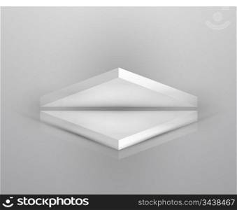 Abstract triangle design
