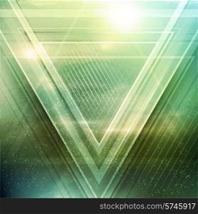 Abstract triangle future vector background EPS 10. Abstract triangle future vector background