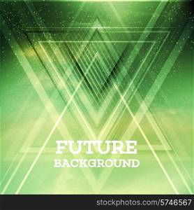 Abstract triangle future vector background EPS 10. Abstract triangle future vector background