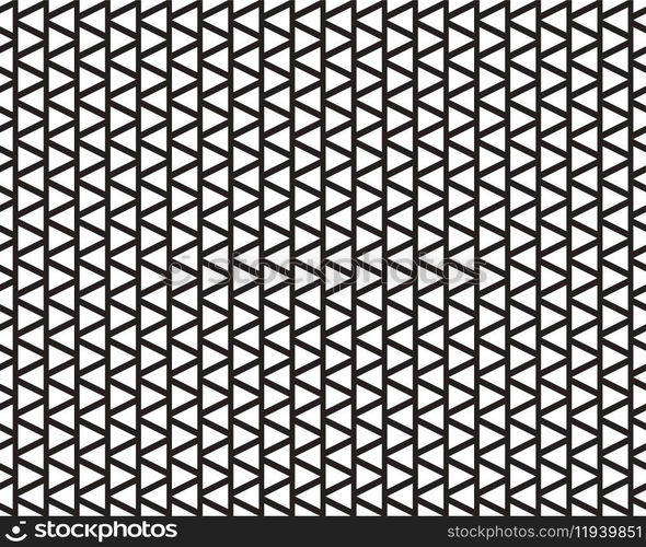 Abstract triangle pattern seamless background vector. Abstract triangle pattern seamless background
