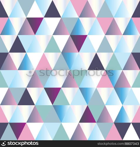 Abstract triangle pattern vector image