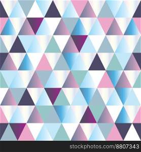 Abstract triangle pattern vector image
