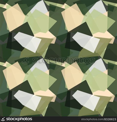 Abstract triangle seamless pattern. Irregular geometric low poly wallpaper. Polygonal background. Creative design for fabric, textile, wrapping, cover, surface. Vector illustration. Abstract triangle seamless pattern. Irregular geometric low poly wallpaper. Polygonal background.