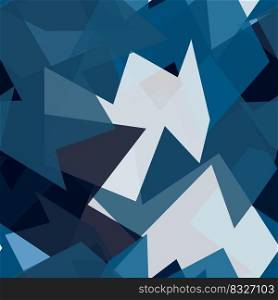 Abstract triangle seamless pattern. Irregular geometric low poly wallpaper. Polygonal background. Creative design for fabric, textile, wrapping, cover, surface. Vector illustration. Abstract triangle seamless pattern. Irregular geometric low poly wallpaper. Polygonal background.