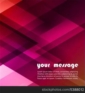 Abstract triangle vector background for Your Text