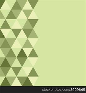 abstract triangles background vector illustration