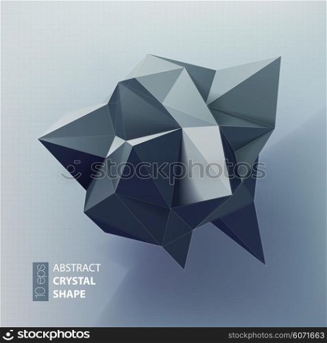 Abstract triangles space low poly. . Abstract triangles space low poly. Polygonal vector background with connecting dots and lines.