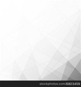 Abstract triangular background. Lowpoly Perspective Background with copyspace. Vector illustration. Used opacity layers