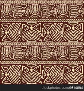 Abstract tribal pattern Royalty Free Vector Image