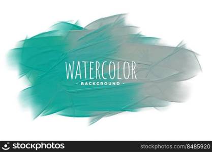 abstract turquoise and gray watercolor texture background