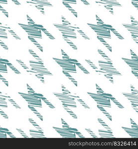 Abstract tweed check plaid seamless pattern. Grunge houndstooth endless wallpaper. Simple geometric tartan print. Design for fabric, textile, wrapping, cover, surface. Vector illustration. Abstract tweed check plaid seamless pattern. Grunge houndstooth endless wallpaper. Simple geometric tartan print.