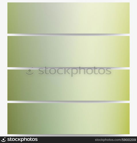 Abstract unfocused natural headers, blurred design vector.