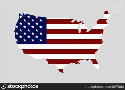 Abstract usa. United states. Simple vector illustration. American flag icon isolated. EPS 10. Abstract usa. United states. Simple vector illustration. American flag icon isolated.