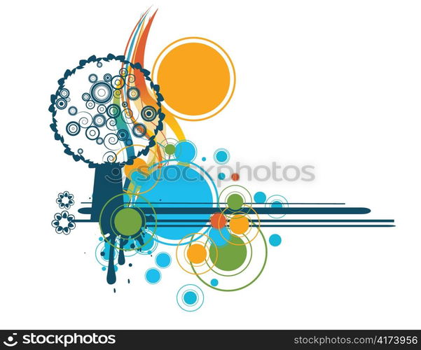 abstract vector