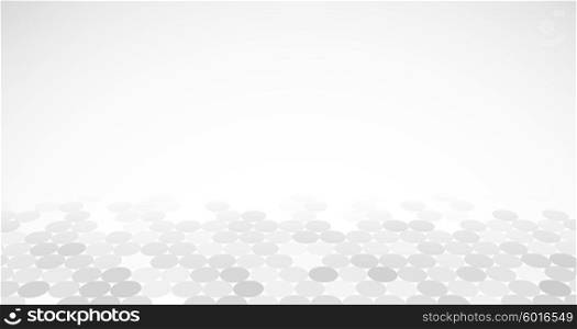 Abstract vector background. Abstract background in gray color with circle