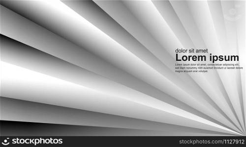 Abstract vector background. Abstract gray vector background with overlap, modern design . Layout design