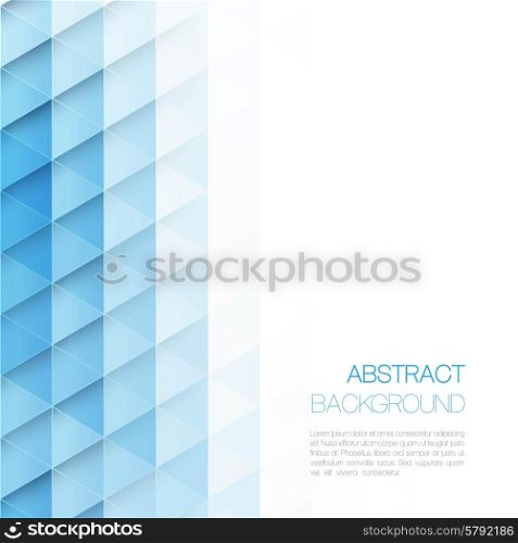Abstract vector background. Abstract vector background with triangles. Template brochure design.