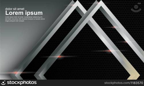 abstract vector background. Arrow design modern geometric texture .Vector Illustration For Wallpaper, Banner, Background, Card, etc