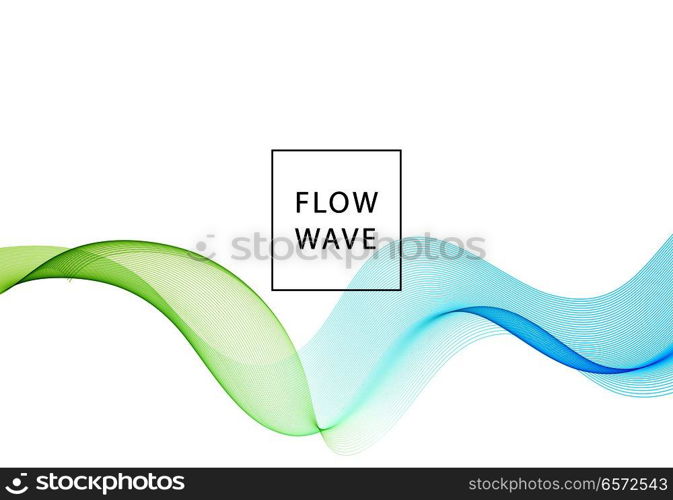 Abstract vector background, blue green flow wave lines for brochure, website, flyer design. illustration eps10. Abstract vector background, blue green wavy