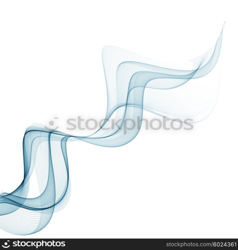 Abstract vector background, blue waved lines for brochure, website, flyer design. illustration eps10