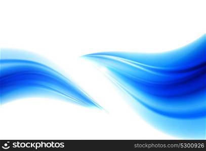 Abstract vector background, blue wavy. Abstract vector background, blue waved lines for brochure, website, flyer design. illustration eps10