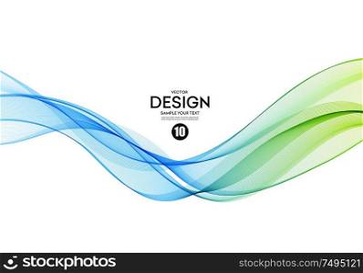 Abstract vector background, color flow waved lines for brochure, website, flyer design. Transparent smooth wave. Abstract colorful vector background, color wave for design brochure, website, flyer.